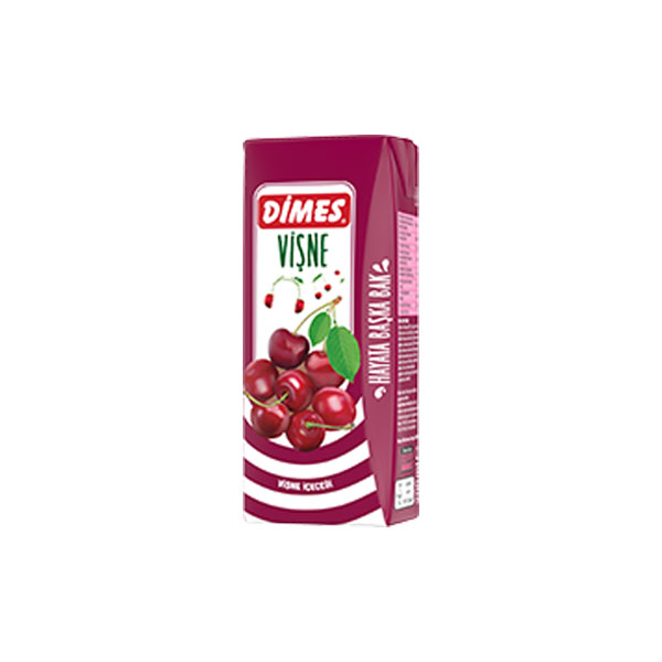Dimes Vişne Suyu 200 ml x 27 Adet
