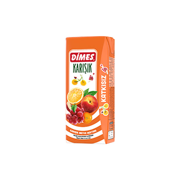 Dimes Karışık Meyve Suyu 200 ml x 27 Adet