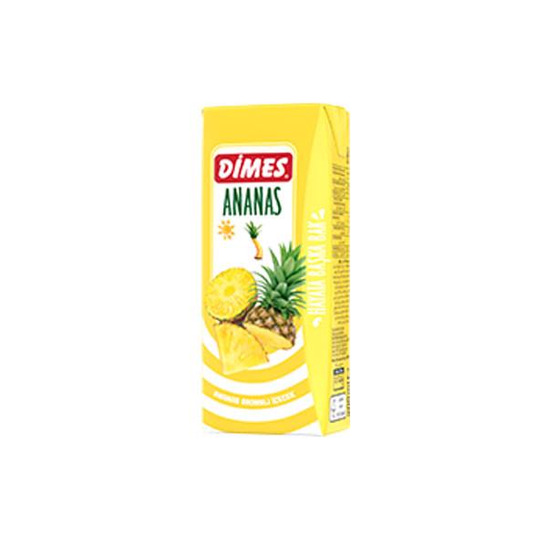 Dimes Ananas Suyu 200 ml x 27 Adet