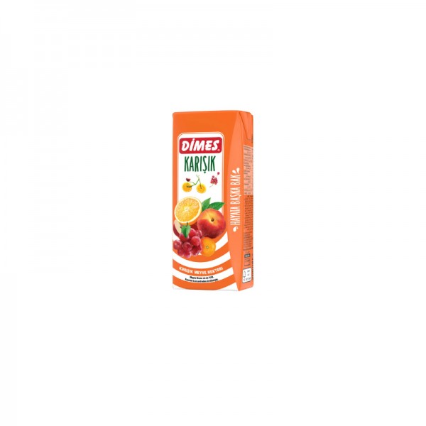 Dimes Karışık Meyve Nektarı 200 ml x 27 Adet