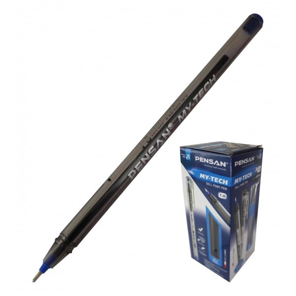 Pensan Tükenmez Kalem My-Tech 1.0 mm Mavi