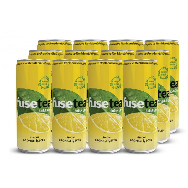 Fuse Tea Limon 330 ml x 12 Adet