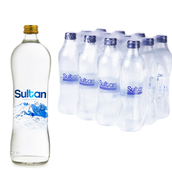Sultan Su Cam Şişe 0.75 L x 6 Adet