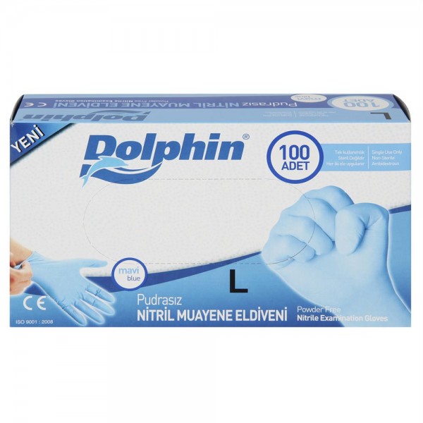 Dolphin Şeffaf Eldiven 100'lü Paket