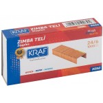 Kraf Zımba Teli Sarı 24/6 1000 Lİ