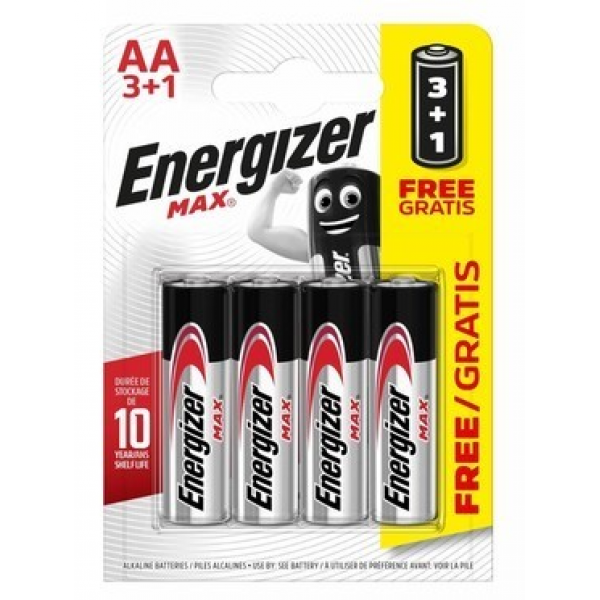 Energizer Alkaline Kalem Pil (AA) 4'lü
