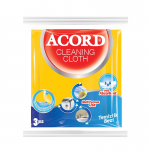 Acord Temizlik Bezi Sarı 3'lü 35X38