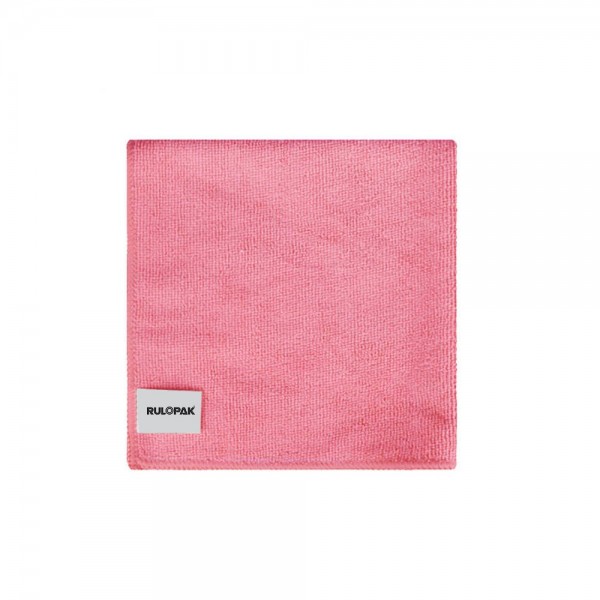 Rulopak Mikrofiber Temizlik Bezi 40 X 40 cm Pembe