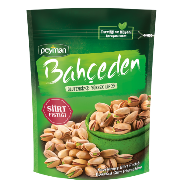 Peyman Bahçeden Glutensiz Kavrulmuş Siirt Fıstığı 150 Gr