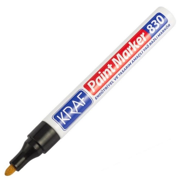 Kraf Paint Marker 830 Siyah