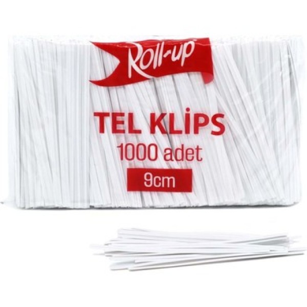 Roll-Up Tel Klips 9 cm 1000 adet