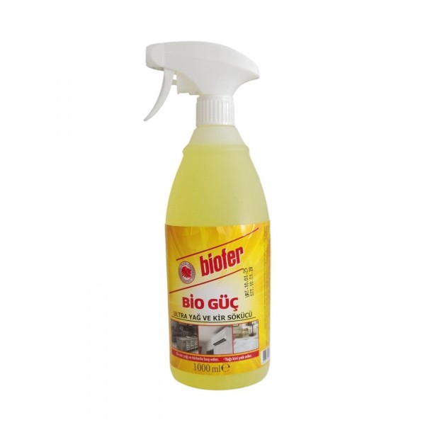 Biofer Bio Sarı Güç Ultra Yağ Çözücü Sprey 1 Lt