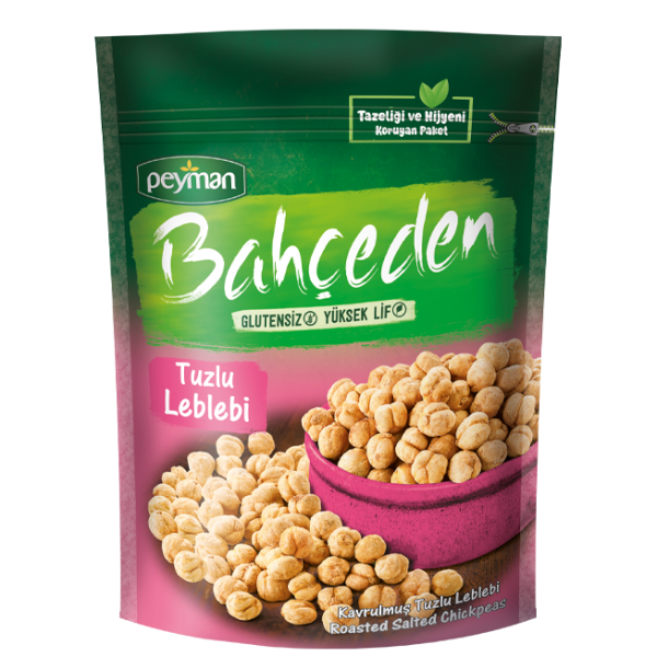 Peyman Bahçeden Glutensiz Kavrulmuş Tuzlu Leblebi 180 Gr