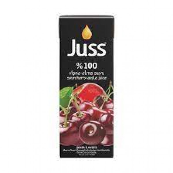 Juss Vişne Meyve Suyu 200 ML x 27