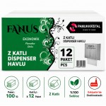 Fanus Z Katlamalı Havlu 100 Yp x 12 Adet
