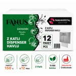 Fanus Z Katlamalı Havlu 150 Yp x 12 Adet